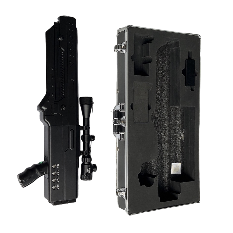  临武手持便携式枪型低空防御反制四通道A型