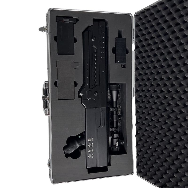  临武手持便携式枪型低空防御反制四通道B型