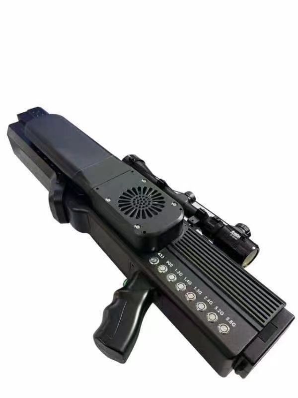  临武手持便携式枪型低空防御反制八通道